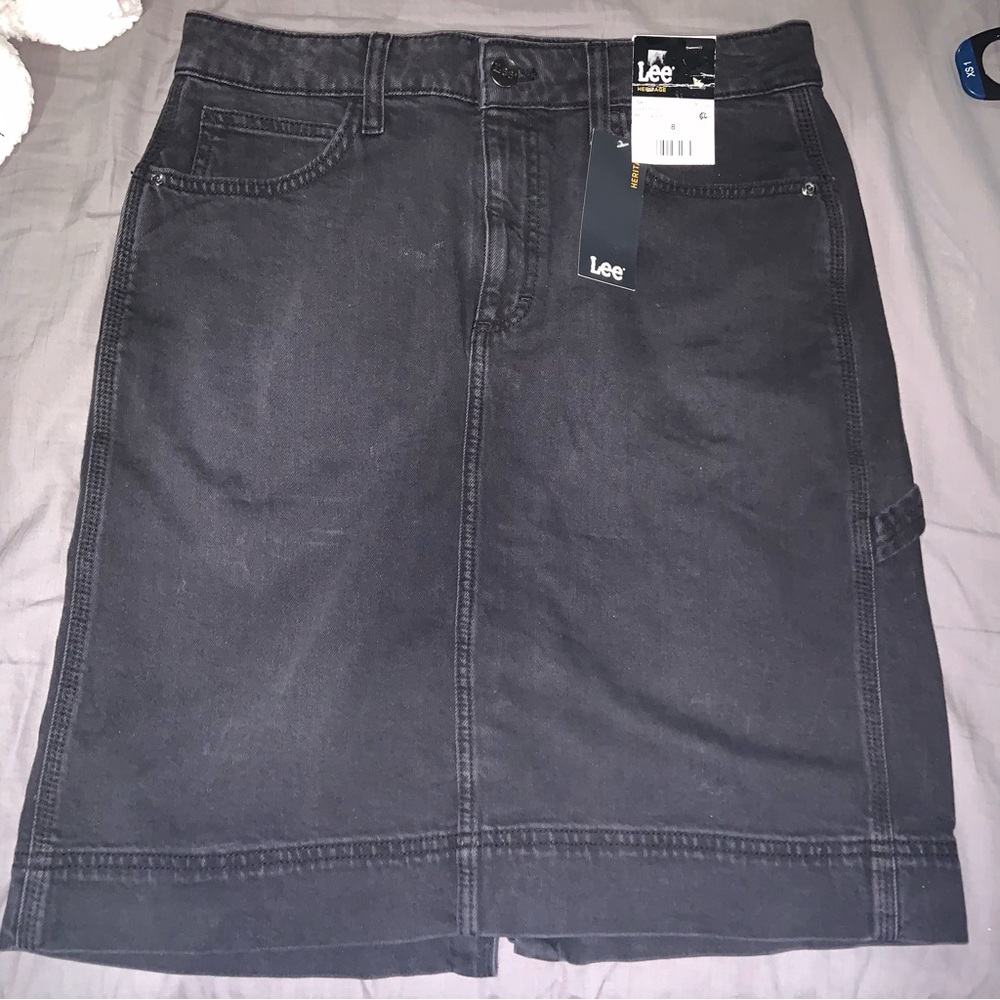 NWT LEE HERITAGE INK FLOOD SKIRT SIZE 8 women - Picture 4 of 5